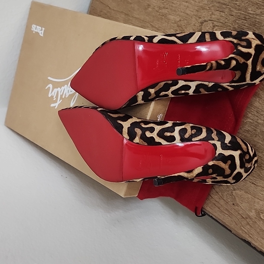 Authentic So Kate Pony Miaou /GG 120  Calfskin Christian Louboutin Heels - Picture 15 of 16